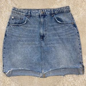 Jean skirt